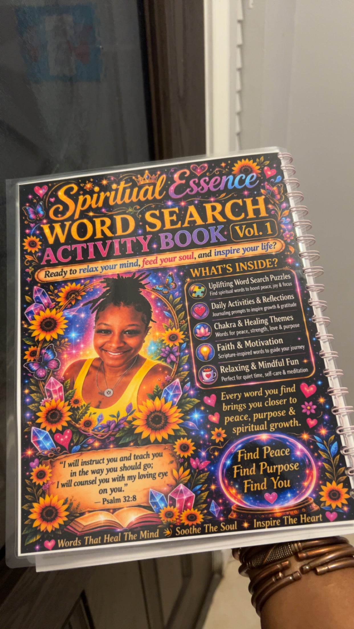 Digital Download Spiritual Essence Word Search Activity Book Vol.1