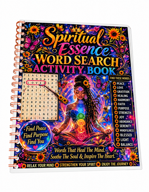 Spiritual Essence Word Search Activity Book Vol.1