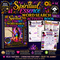 Digital Download Spiritual Essence Word Search Activity Book Vol.1